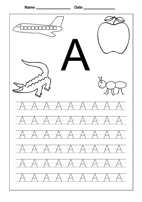 Traceable Alphabet Letters 101 Printable