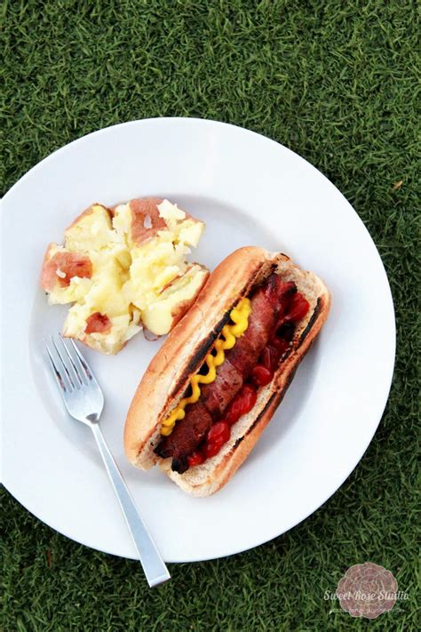 Bacon-Wrapped Hot Dogs | Bacon wrapped hotdogs, Bacon ...