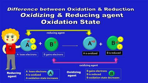 what is the difference between oxidation and reduction oxidation state electrochemistry