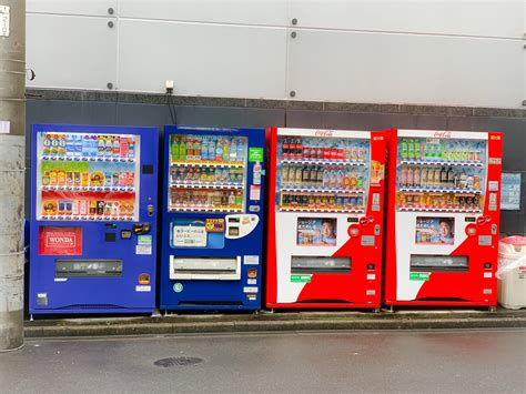 Vending Machines In Japan Japan Web Magazine