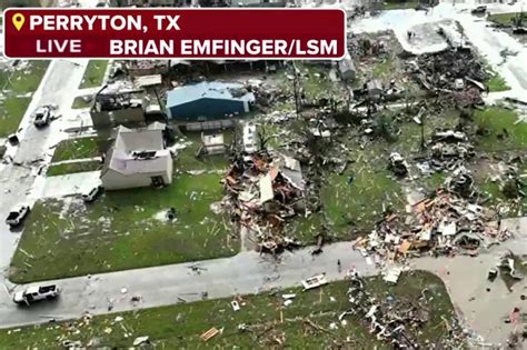 Horrifying Tornado Causes ‘significant Damage To Texas Town Drone Video