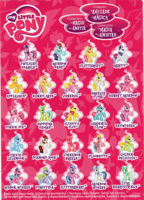 My Little Pony G4 Mlp Merch Blind Bag Wave 12 Lot With Cardscome Check