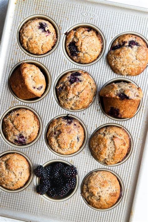 Blackberry Muffins Are A Great Way To Turn Fresh Blackberries Into A