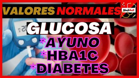 Valores Normales De Glucosa HipoHiperglicemia Y Diabetes OMS ADA Sintomas YouTube