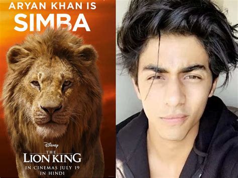 The Lion King Teaser Srks Son Aryan Khan Roars As Simba Hindi