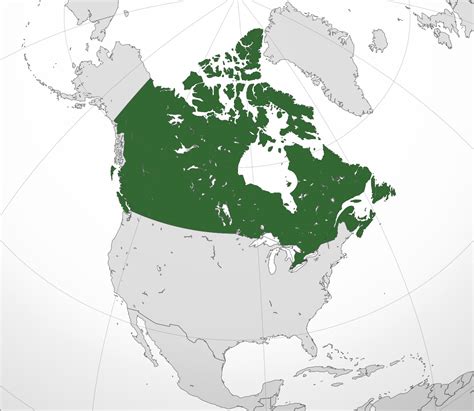 Mapa de Canadá donde está queda país encuentra localización