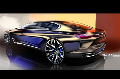 Bmw Vision Future Luxury Concept Points To Next 7 Series 63 Photos