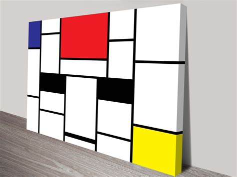 Piet Mondrian Wall Art Prints On Canvas Modern Art Pictures Australia