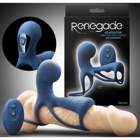 Renegade Gladiator Penis Harness Blue Sex Toys At Adult Empire