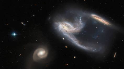 Nasas Hubble Space Telescope Captures Mesmerizing Look At Three
