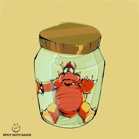 bowser jar by spicy goth sauce on newgrounds