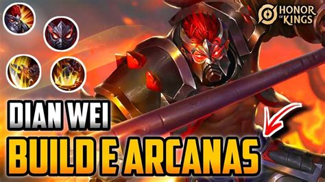 Dian Wei Build Arcanas Honor Of Kings Youtube