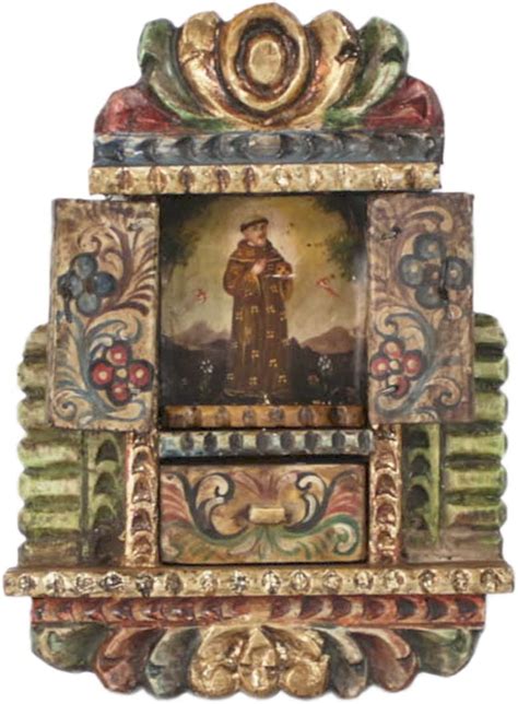 Saint Francis Of Assisi Colonial Cuzco Peru Handmade