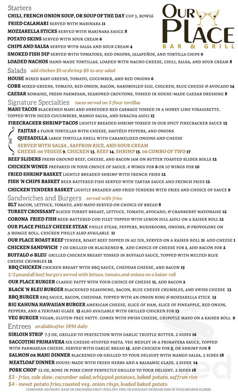 Boca Hideaway menus in Boca Raton, Florida, United States