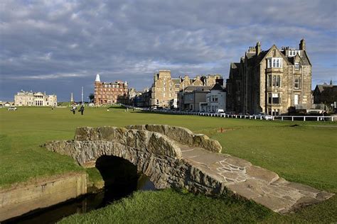 The Old Course At St Andrews In Scotland The Worlds Oldest Golf