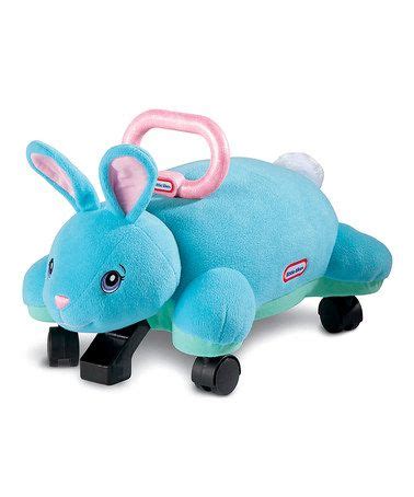 Dino, turtle, and lady bug! Take a look at this Bunny Pillow Racer Ride-On by Little ...