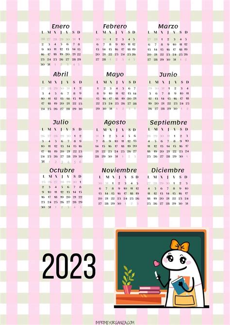 Calendarios Infantiles 2023 Para Imprimir Pdf Php Code Imagesee 9dc