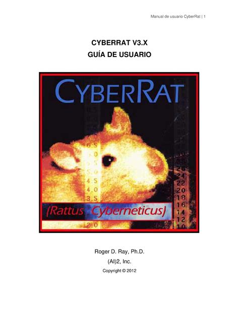 2 Manual De Uso Cyber Rat Manual De Usuario Cyberrat 1 Cyberrat V3