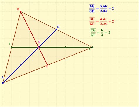 Como Hacer Un Triangulo Baricentro Como