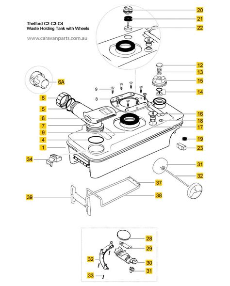 Thetford 31683 Parts Diagram