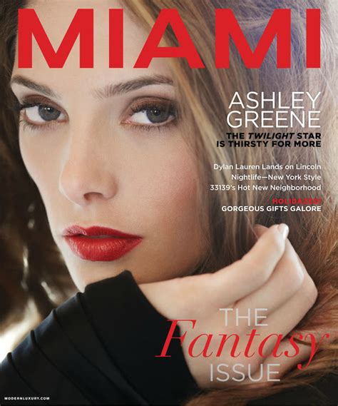 Ashley Greene Beautiful Woman Ashley En La Portada De Angeleno Y Miami