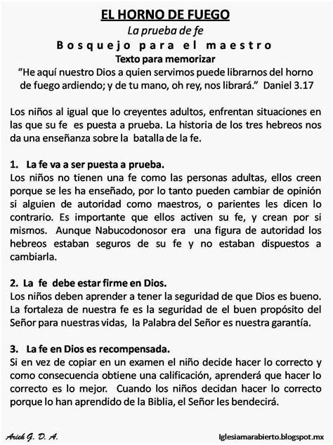 Mar De Vida Abundante Clase Para Niños Cristianos El Horno De Fuego