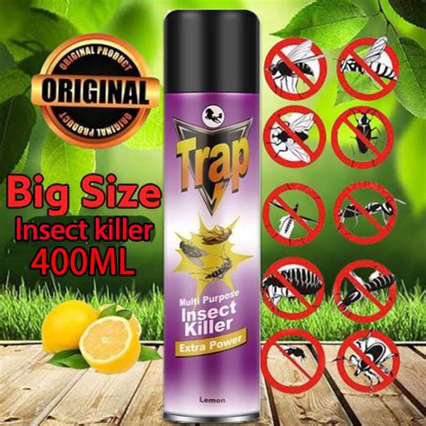 Insecticide And Pesticides For Plants TRAP 400ML Bed Bug Killer Spray