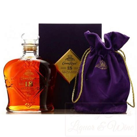 Crown Royal Aged 18 Years Extra Rare Canadian Blended Whisky