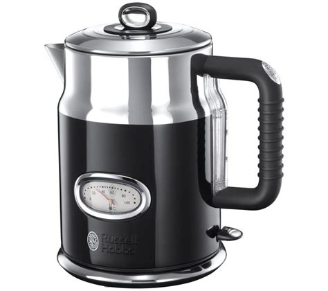 Buy Russell Hobbs Retro 21671 Jug Kettle Black Free Delivery Currys