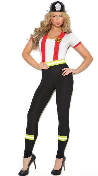 Light My Fire Hero Costume Sexy Firefighter Costume For Women Sexy
