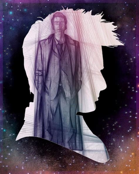 Doctor Who Inspired Tenth Doctor Silhouette Digital Art By Alondra