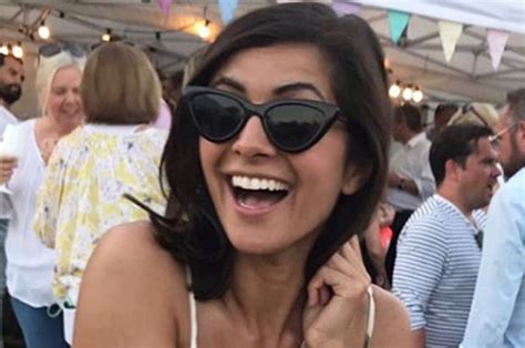 Good Morning Britain Lucy Verasamy Flaunts Perky Booty In Skintight Outfit Daily Star