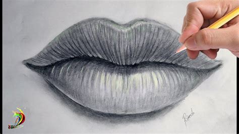 How To Draw Realistic Lip Step By Step For Beginners Realistic