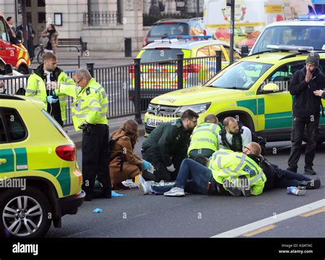 Road Traffic Accident Central London Motorcyclist Injured And Being