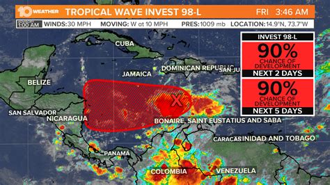 Tropical Storm Iota Likely To Develop 2020s Next Named Storm