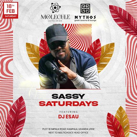 Sheilah C Gashumba On Twitter Sassy Saturdays From 3pm Til Late At Molecule Come Catch A Vibe