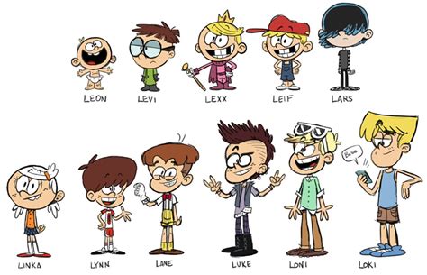 User Bloggmwbmw44more Genderbent Characters The Loud House Encyclopedia Fandom Powered By