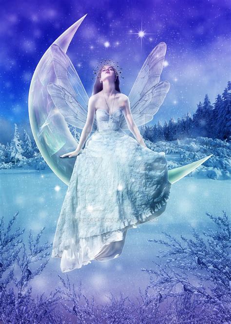 Winter Fairy By Eligodesign Pixie Fairy Images Winter Fairy Winter S Tale Fairies Elves