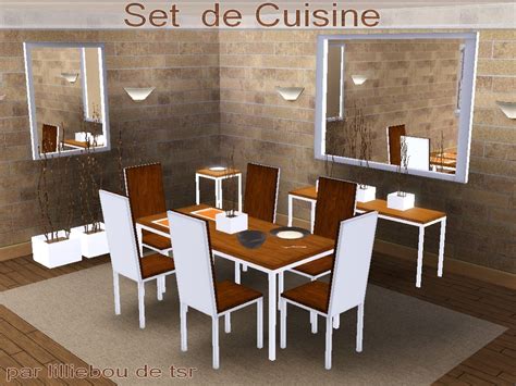 The Sims Resource Set De Cuisine