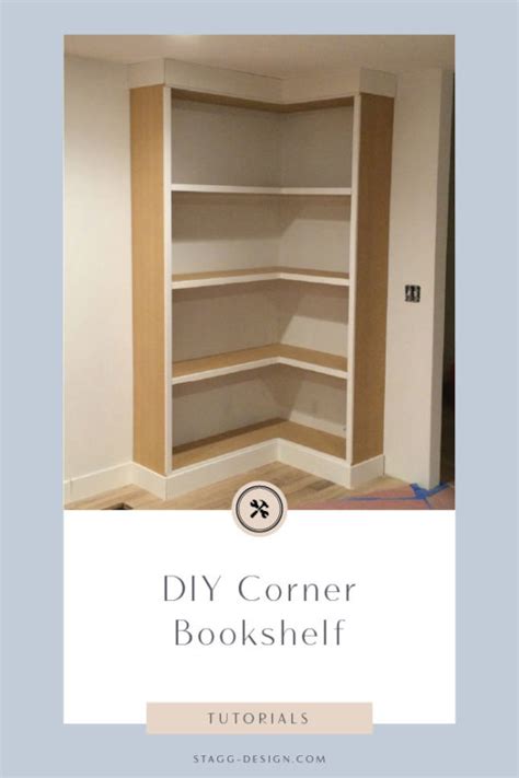 Use one to display books, knickknacks, a media collection or anything else that suits your fancy. DIY Corner Bookcase (video) - Stagg Design