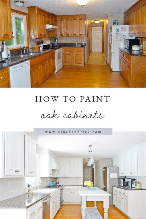 How To Paint Oak Kitchen Cabinets Kitchen Ideas