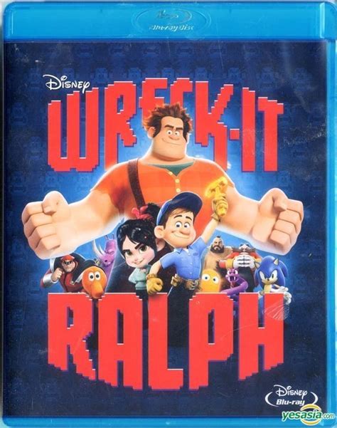 Yesasia Wreck It Ralph 2012 Blu Ray 2d Hong Kong Version Blu