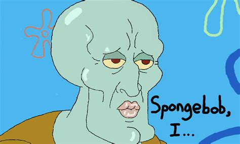 Colors Live Squidwards Handsome Face By Adam50959 By Adam50959