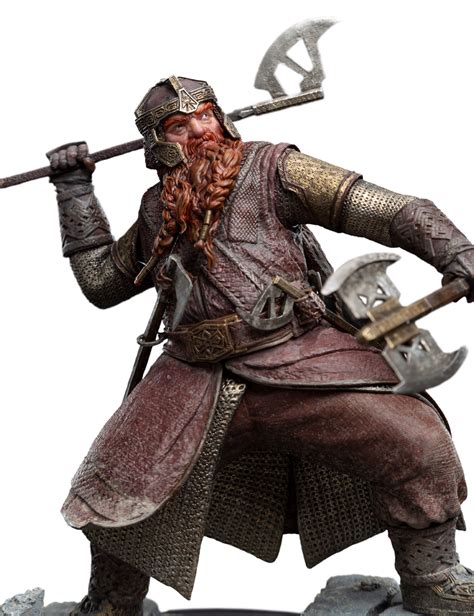 Weta Workship Lord Of The Rings Gimli Pvc Statue — Sure Thing Toys