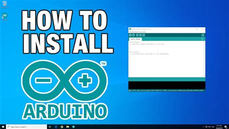 How To Install Arduino Ide Software Installation Tutorial Youtube