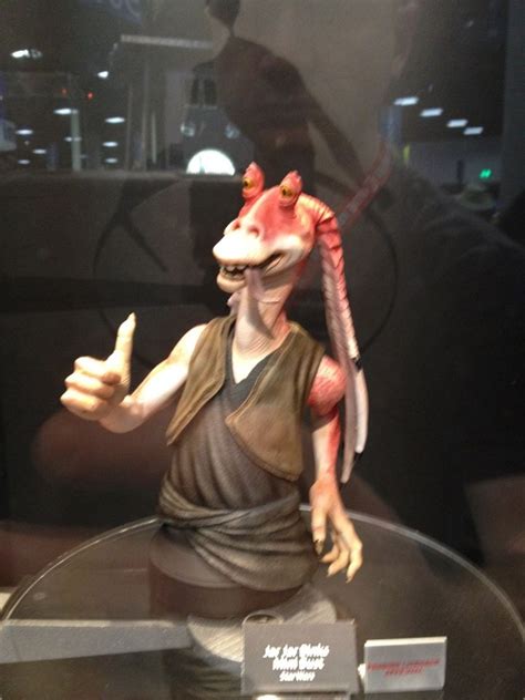 Jar Jar Binks Statue Bloopers Star Wars Muppets