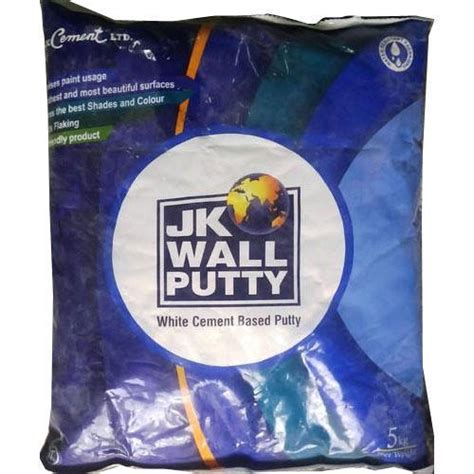 White Jk Wall Putty 20 Kg Packaging Type Pp Bag At Rs 800bag In