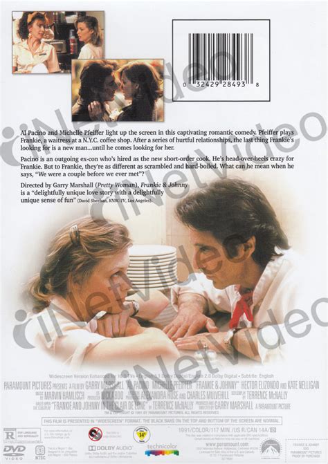 Frankie And Johnny Al Pacino On Dvd Movie
