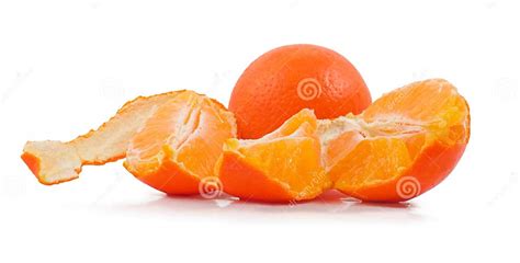Orange With Peeled Skin Stock Photo Image Of Fruit Diet 37560728