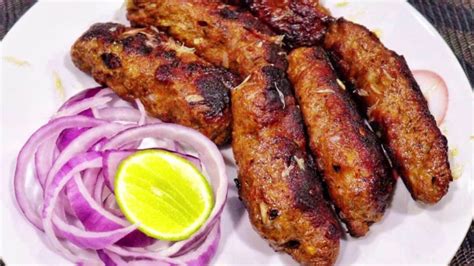 Mutton Seekh Kebab Recipe How To Make Seekh Kebab At Home Youtube